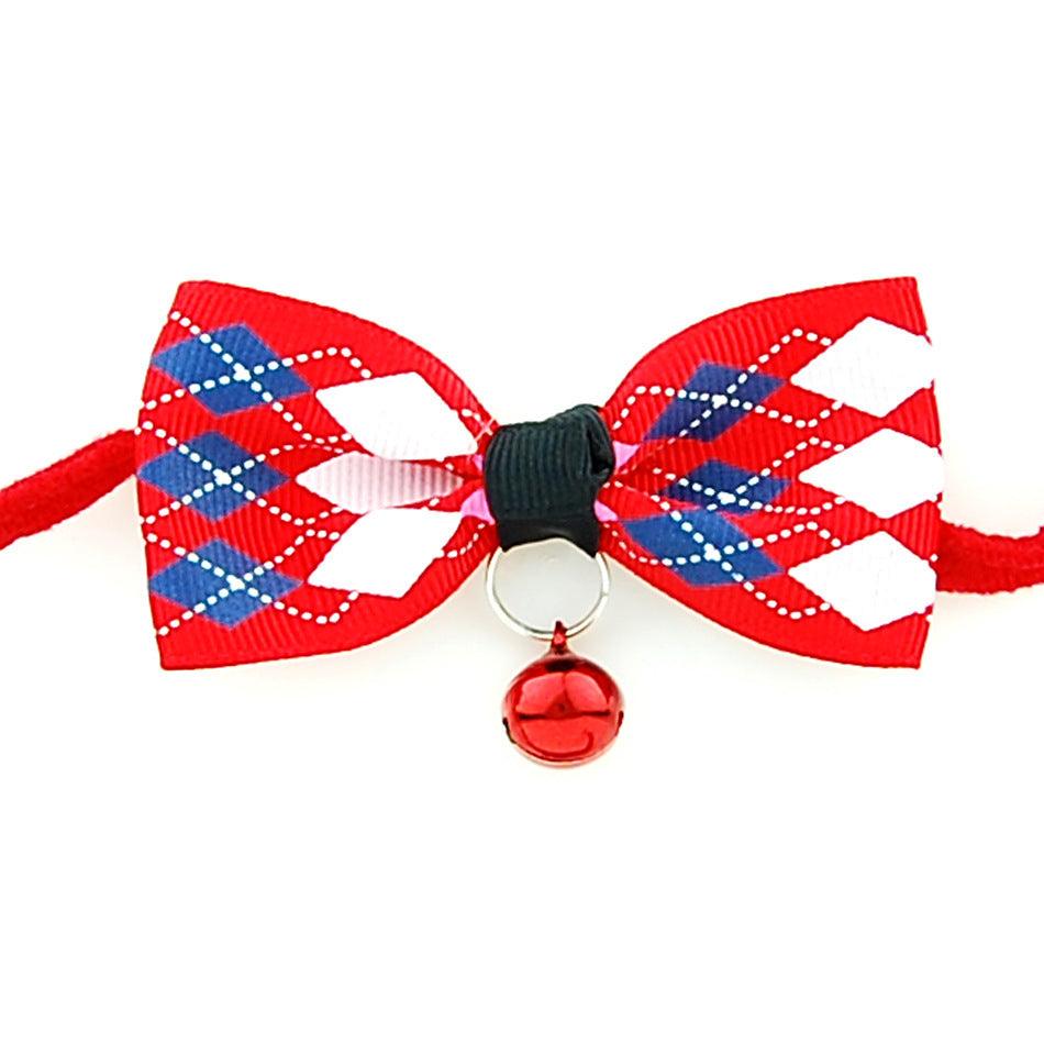 Pet Bow Tie with Adjustable Neckband - Image 10