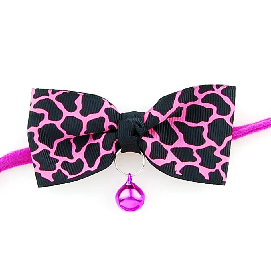 Pet Bow Tie with Adjustable Neckband - Image 12
