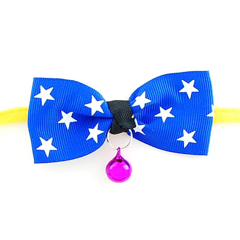 Pet Bow Tie with Adjustable Neckband - Image 5