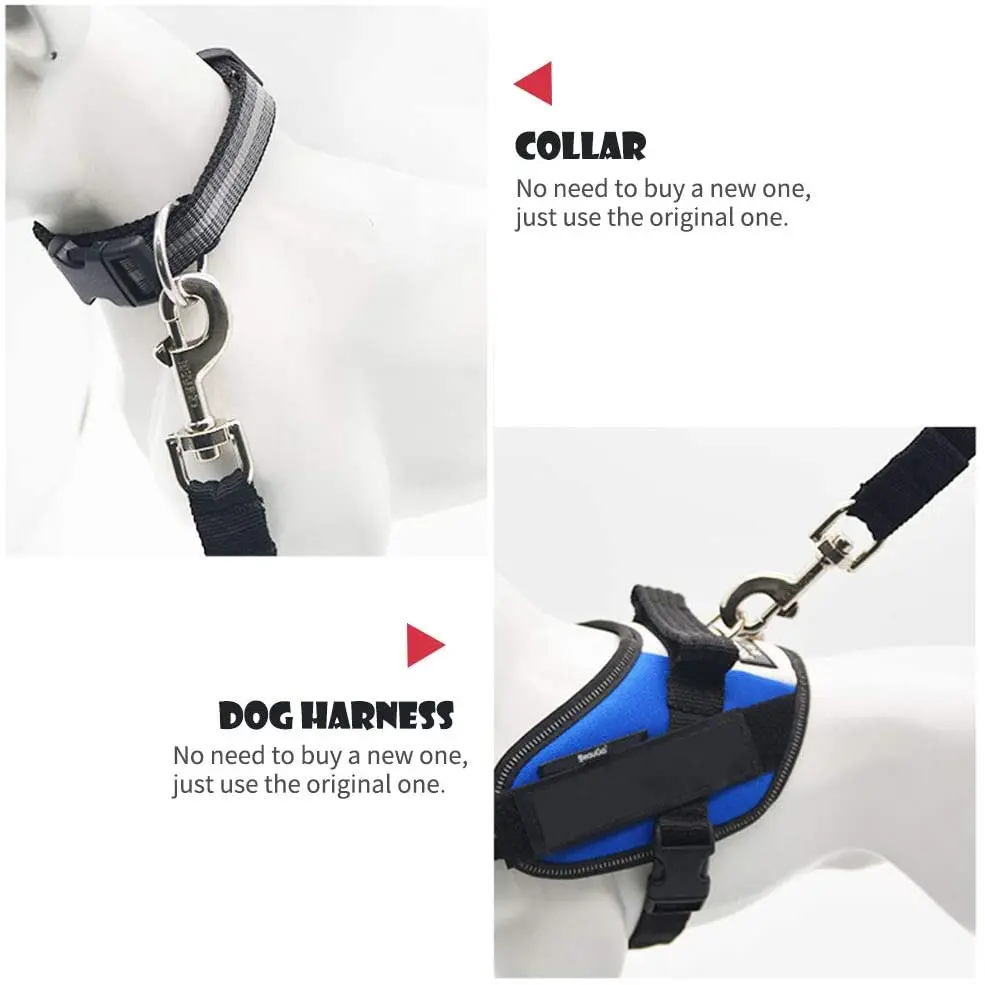 Pet Car Seat Belt Harness – Adjustable Safety Clip for Dogs & Cats - Image 11