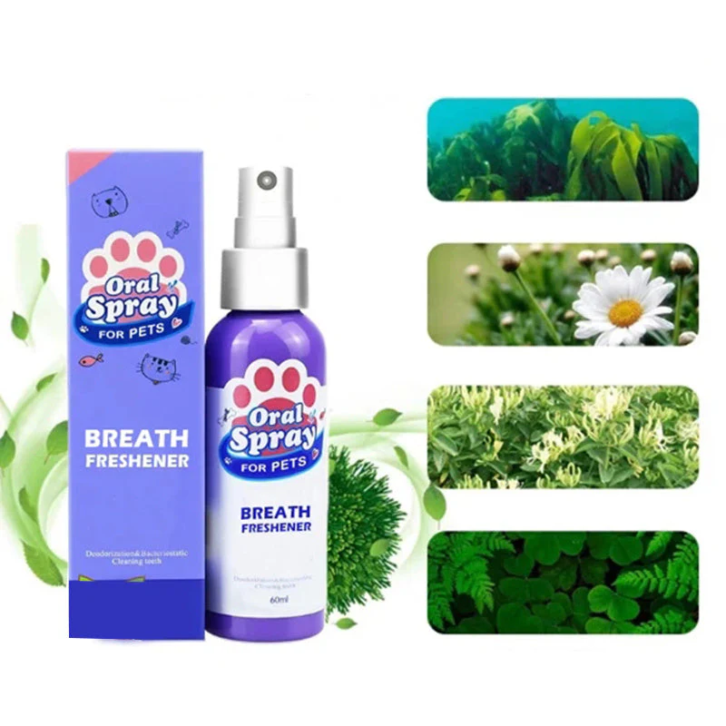 Pet Deodorant Tooth Cleaning Spray - Image 2