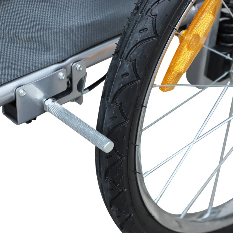 Pet Dog Bicycle Trailer Jogger with Suspension - Image 12