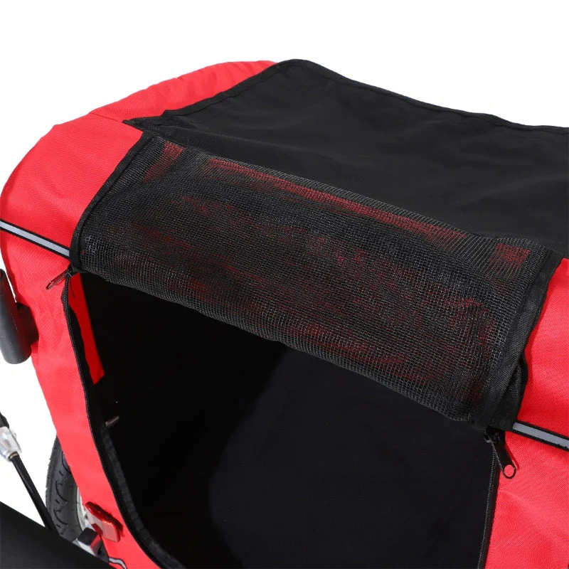 Pet Dog Bicycle Trailer Jogger with Suspension - Image 19