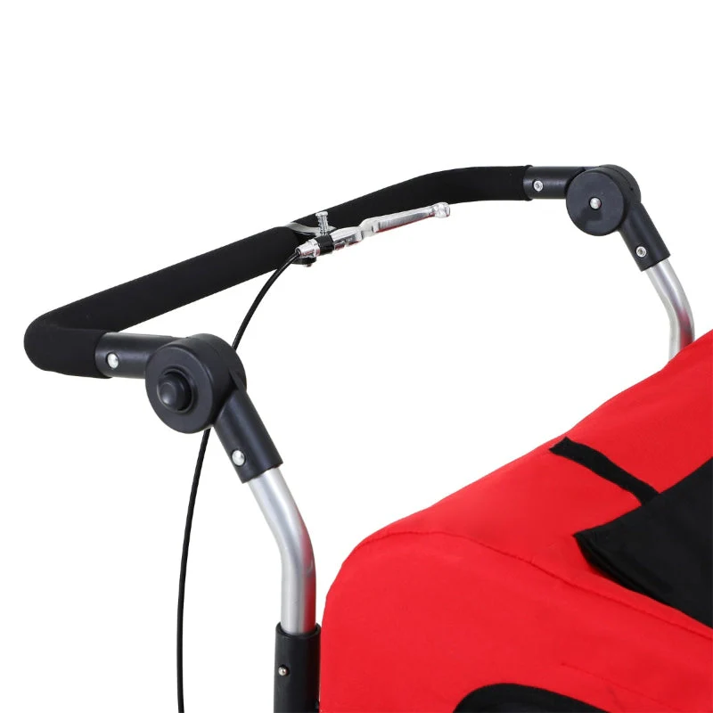 Pet Dog Bicycle Trailer Jogger with Suspension - Image 21