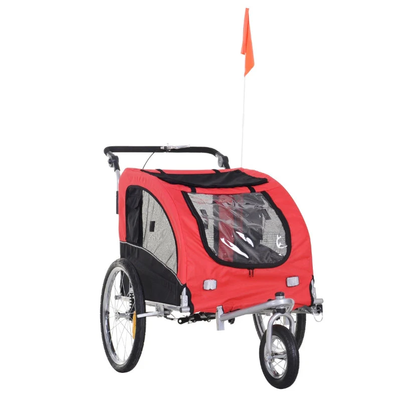 Pet Dog Bicycle Trailer Jogger with Suspension - Image 28