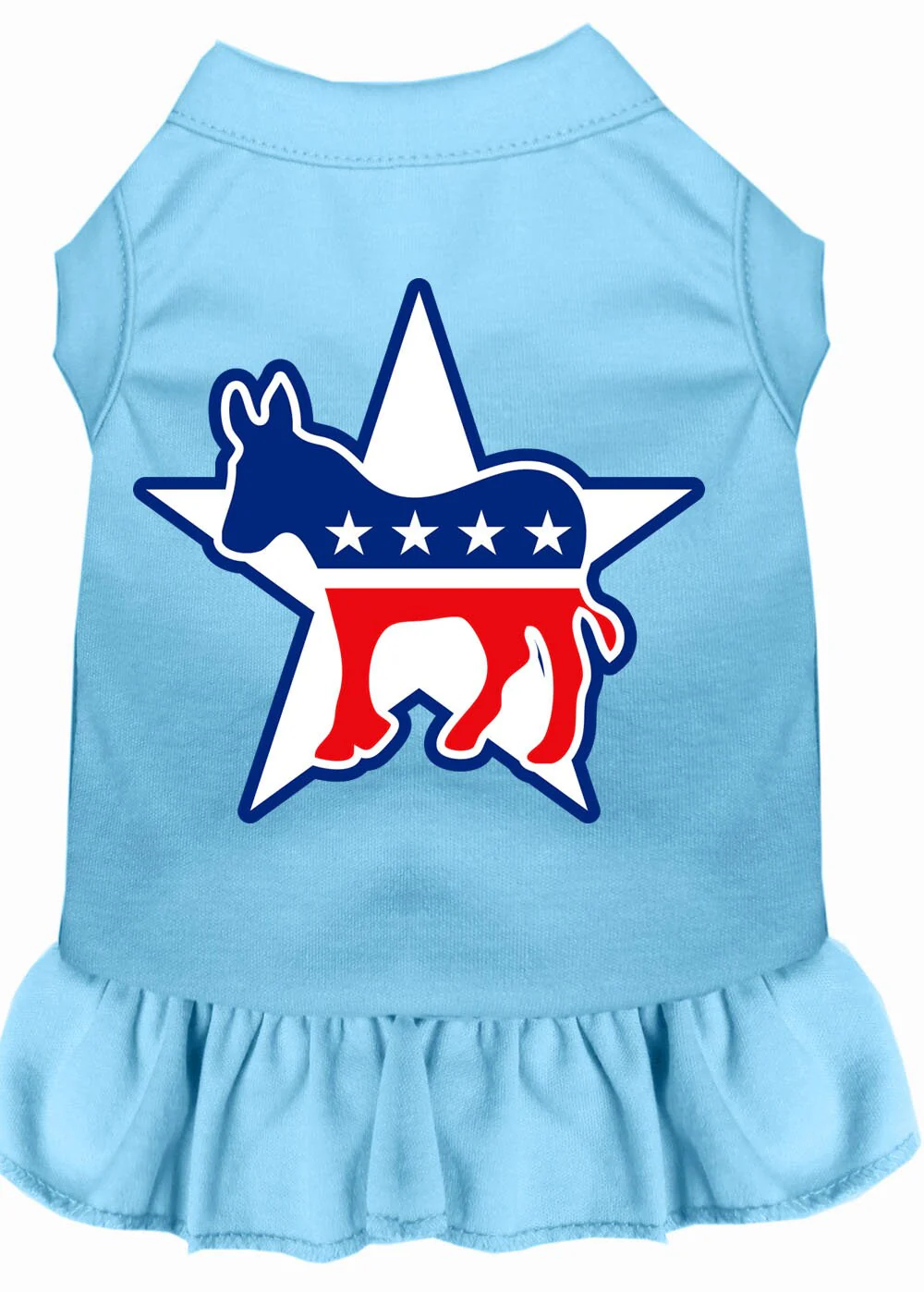 Pet Dog & Cat Dress Screen Printed, "Democrat" - Image 10