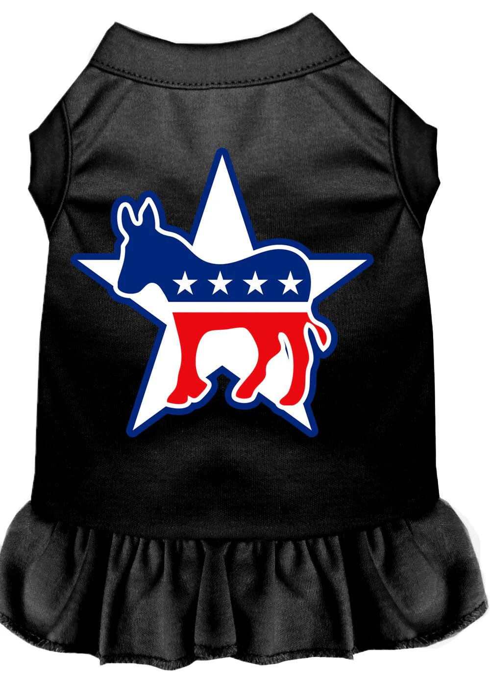 Pet Dog & Cat Dress Screen Printed, "Democrat" - Image 3