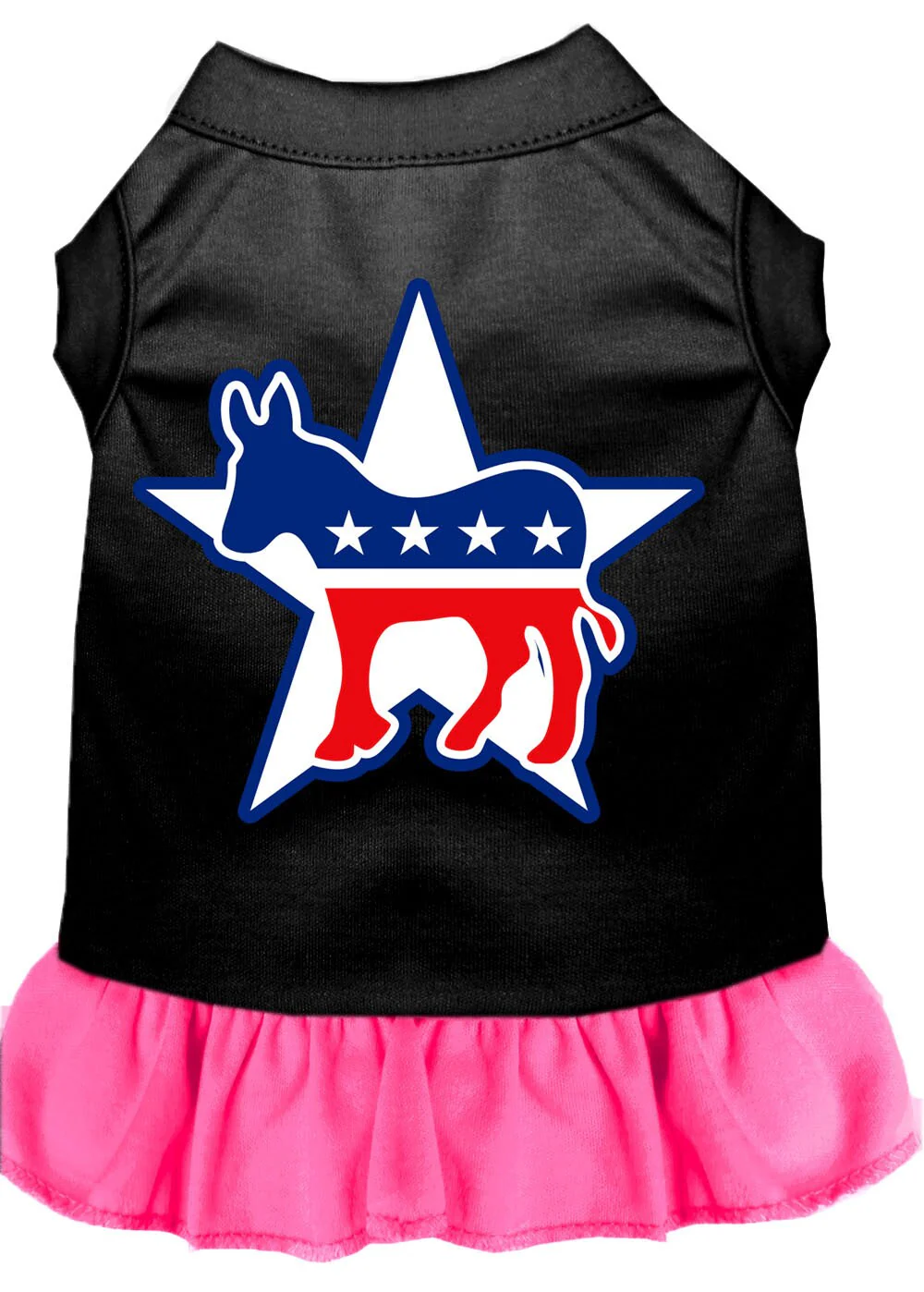 Pet Dog & Cat Dress Screen Printed, "Democrat" - Image 4