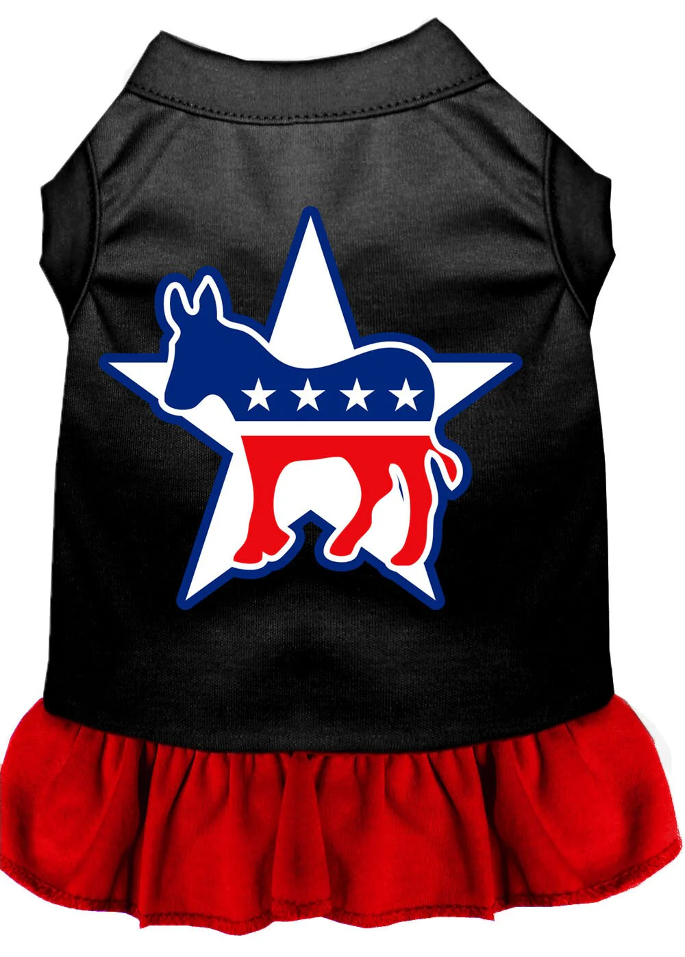 Pet Dog & Cat Dress Screen Printed, "Democrat" - Image 5