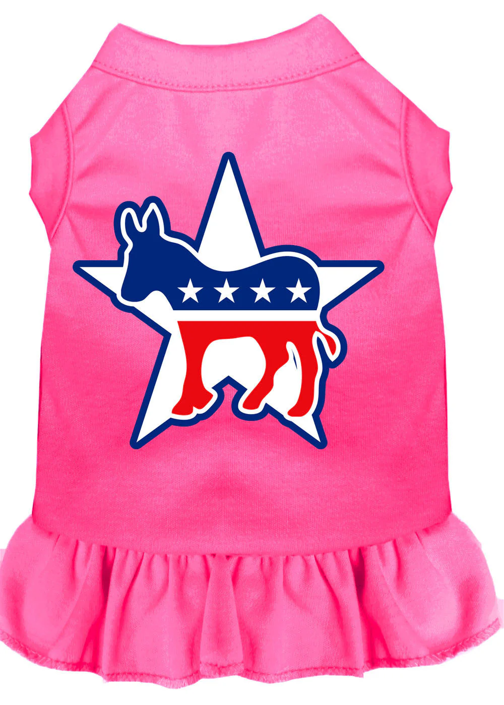 Pet Dog & Cat Dress Screen Printed, "Democrat" - Image 6