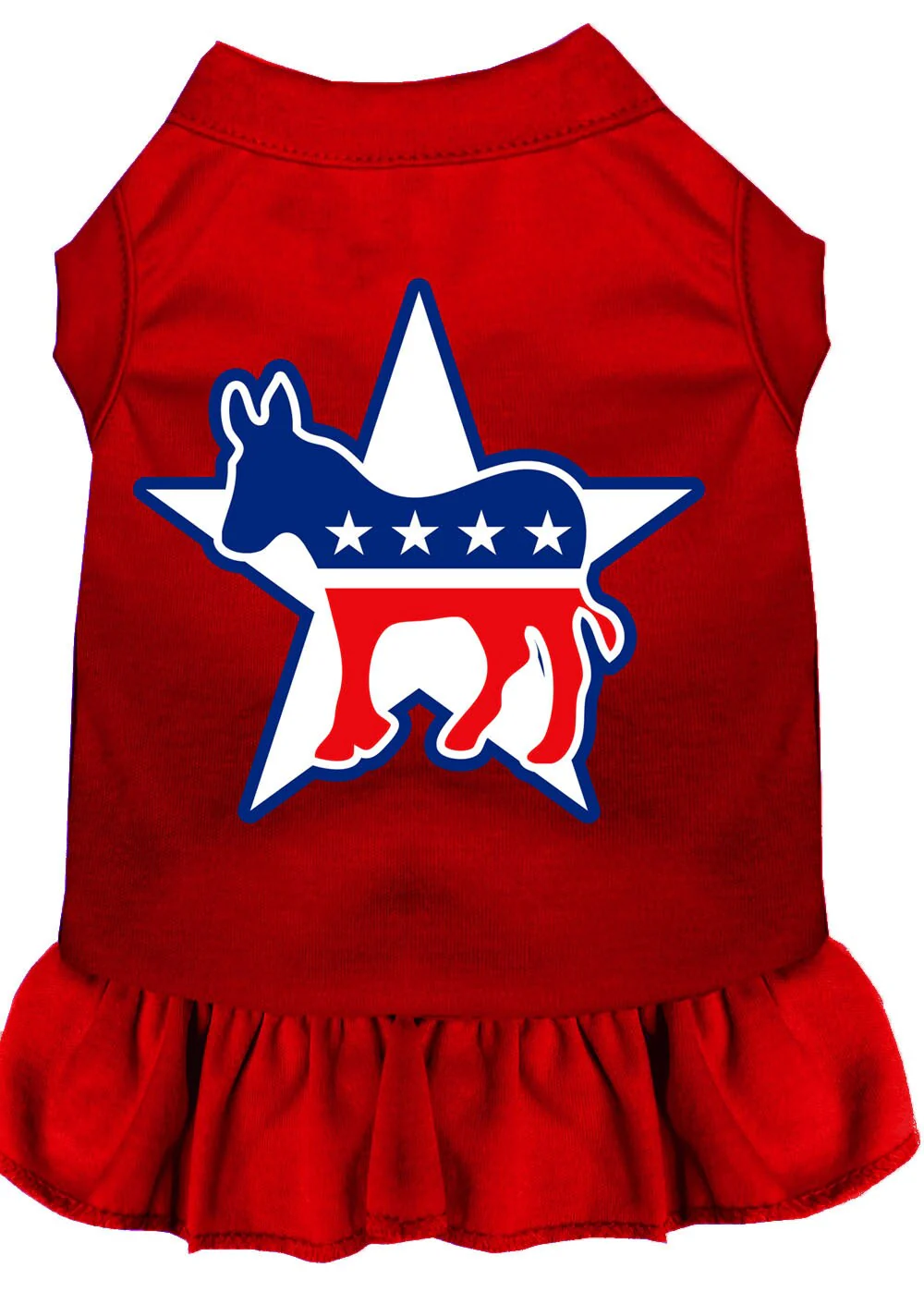 Pet Dog & Cat Dress Screen Printed, "Democrat" - Image 7