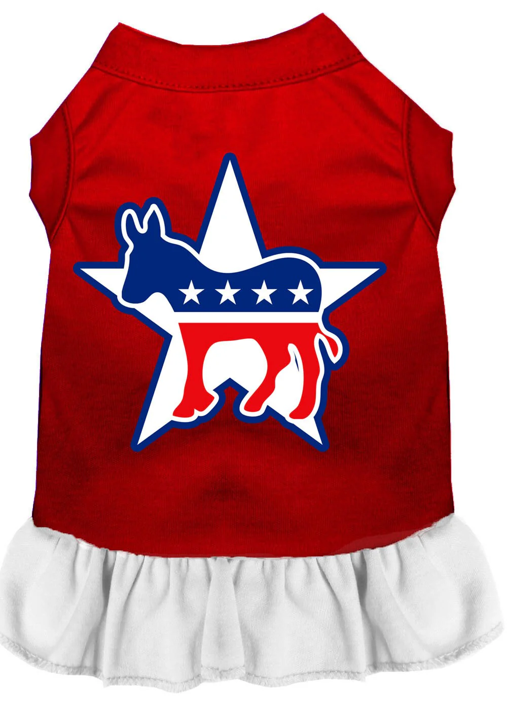Pet Dog & Cat Dress Screen Printed, "Democrat" - Image 8