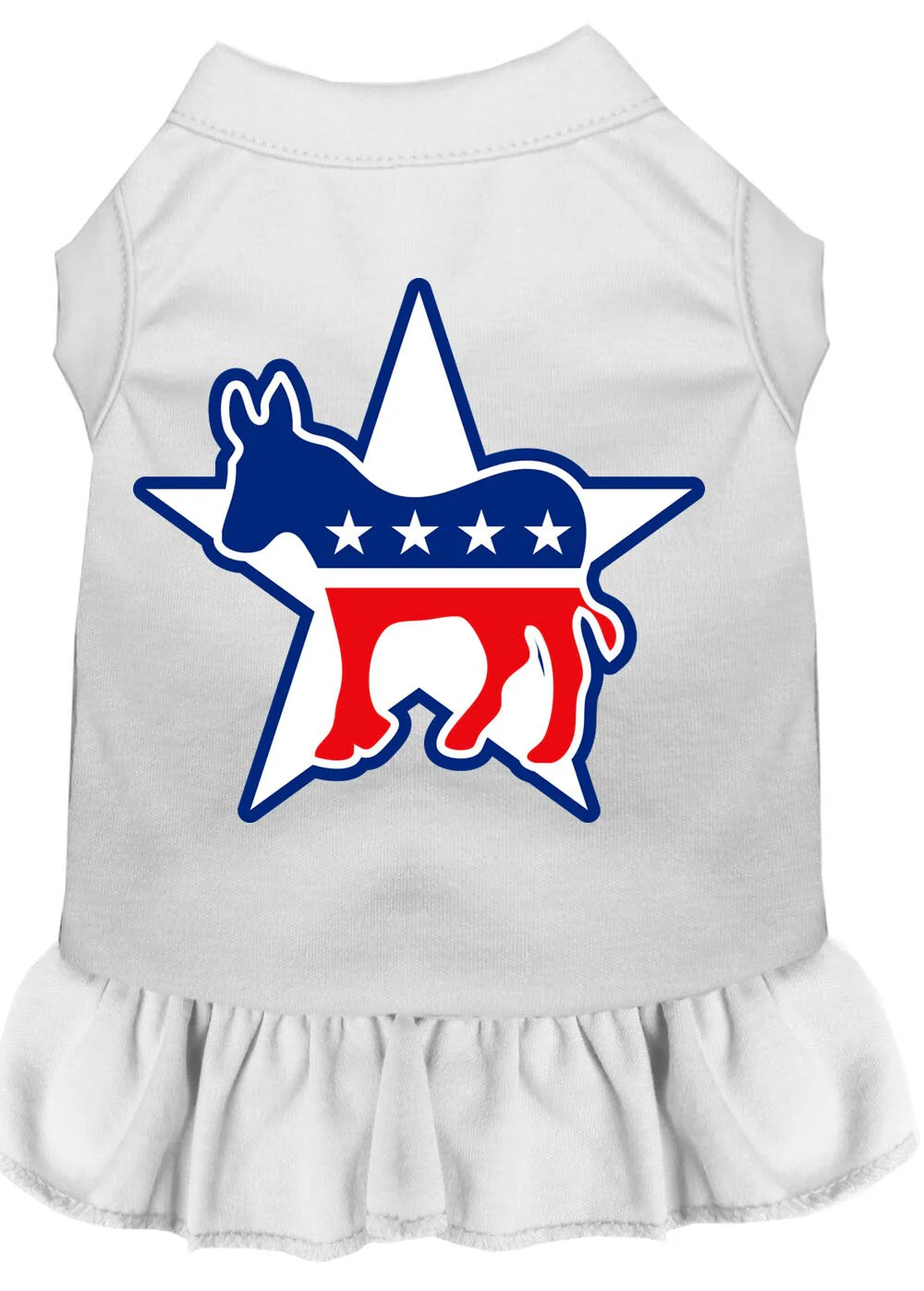 Pet Dog & Cat Dress Screen Printed, "Democrat" - Image 9