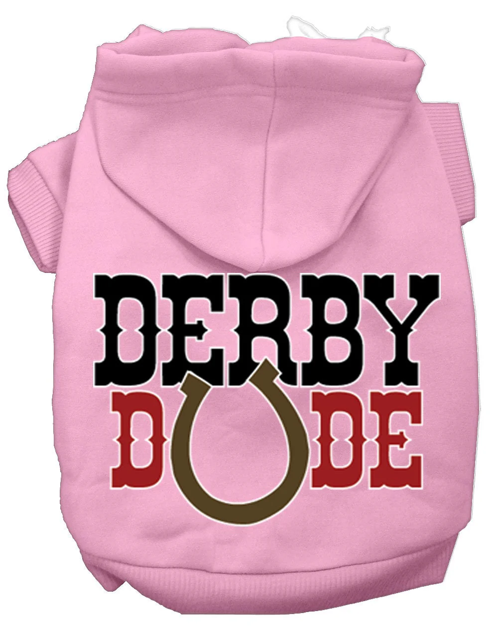 Pet, Dog & Cat Hoodie Screen Printed, "Derby Dude" - Image 8