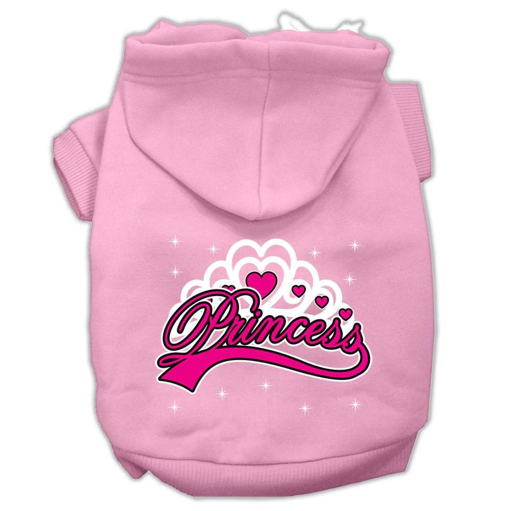 Pet, Dog & Cat Hoodie Screen Printed, "I'm A Princess" - Image 3