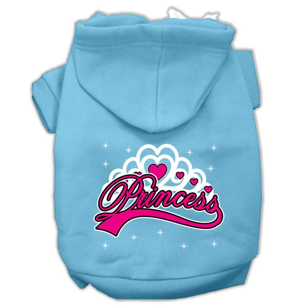 Pet, Dog & Cat Hoodie Screen Printed, "I'm A Princess" - Image 6