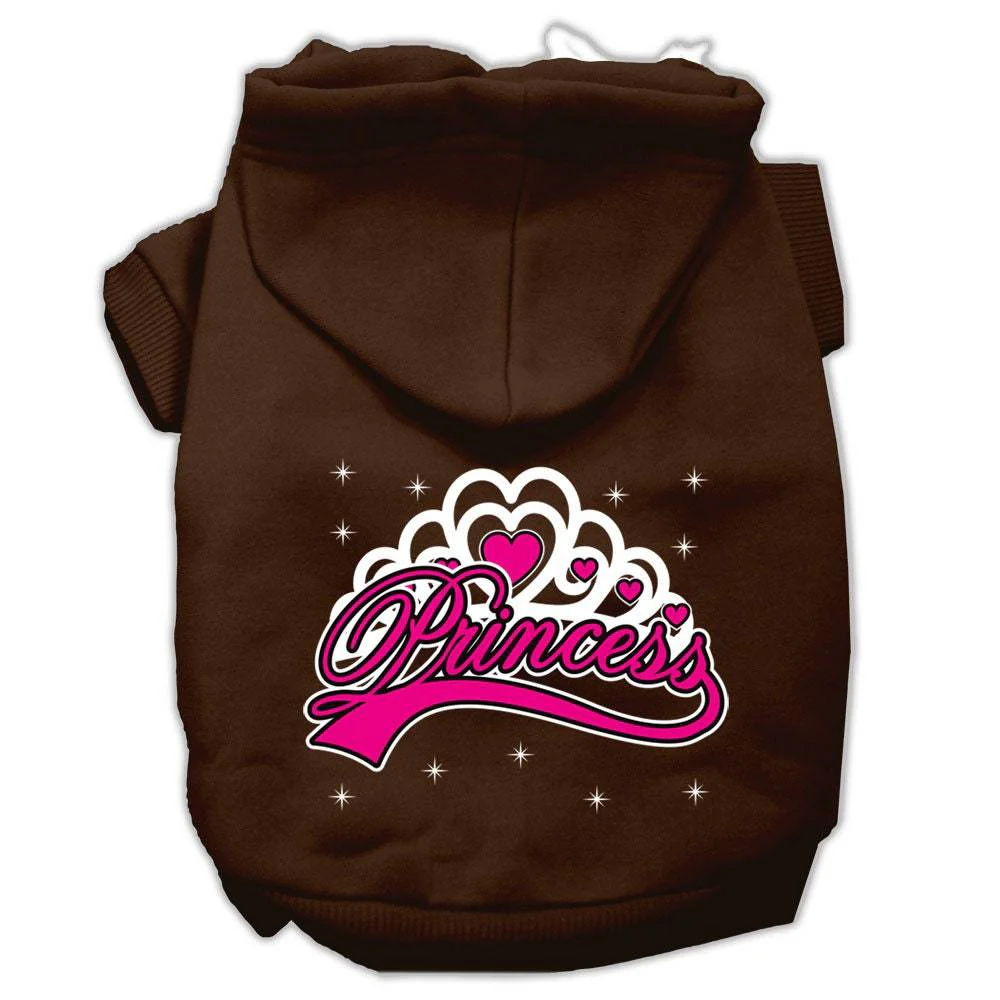 Pet, Dog & Cat Hoodie Screen Printed, "I'm A Princess" - Image 8