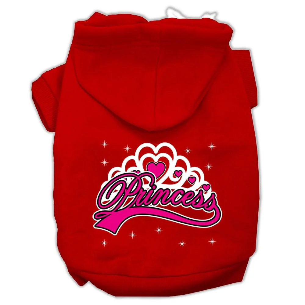 Pet, Dog & Cat Hoodie Screen Printed, "I'm A Princess" - Image 9