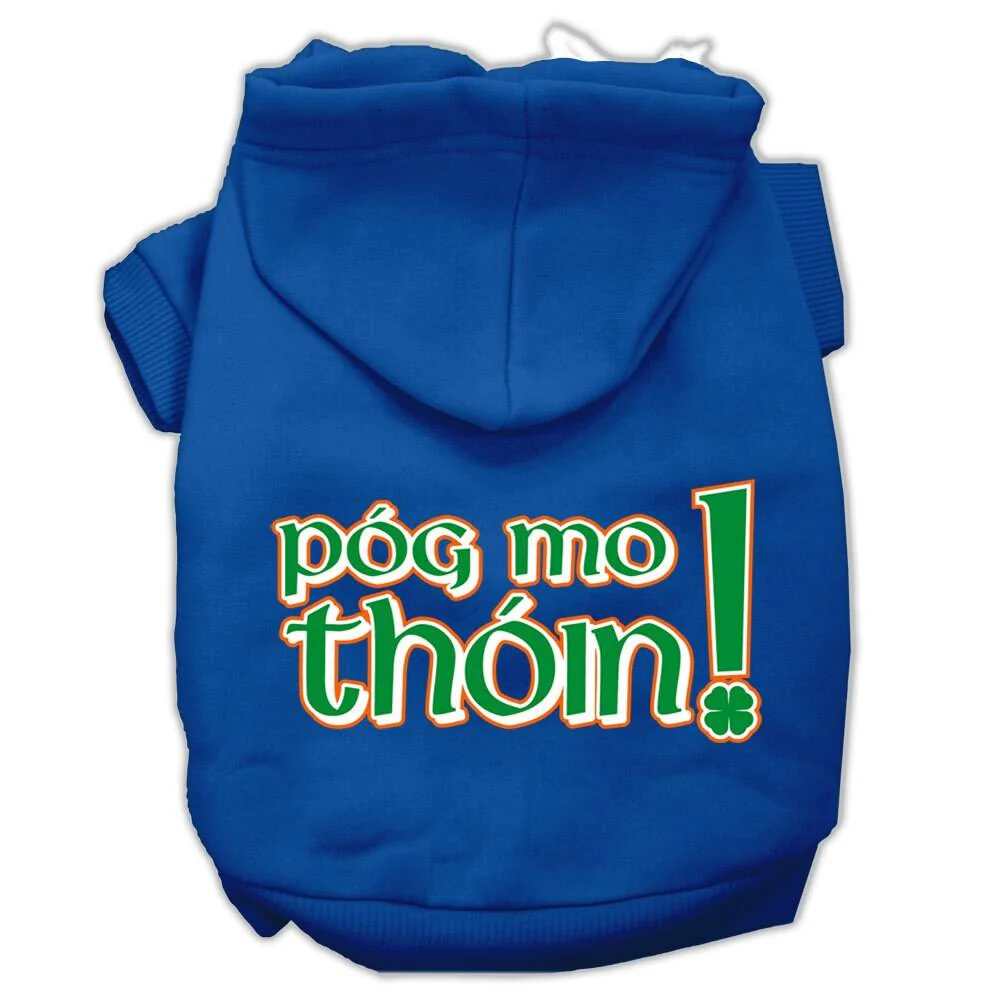 Pet Dog & Cat Hoodie Screen Printed, "Pog Mo Thoin!" - Image 10