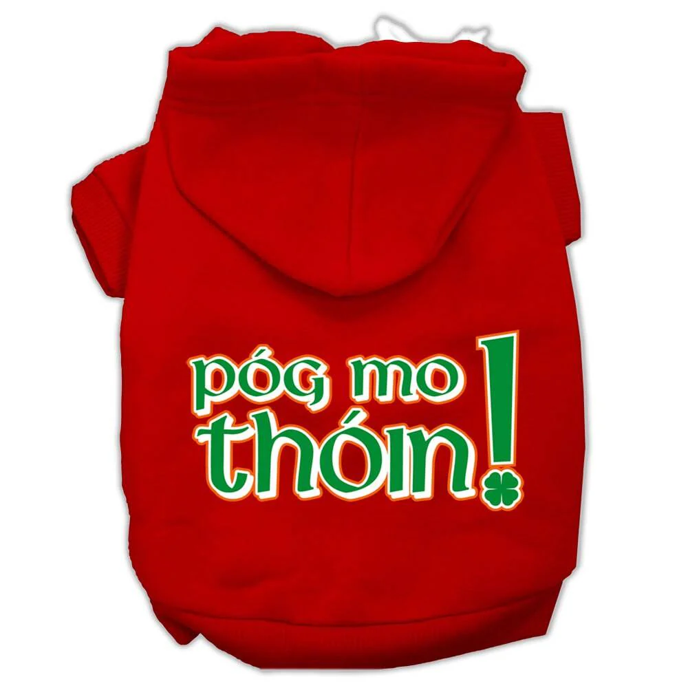 Pet Dog & Cat Hoodie Screen Printed, "Pog Mo Thoin!" - Image 5