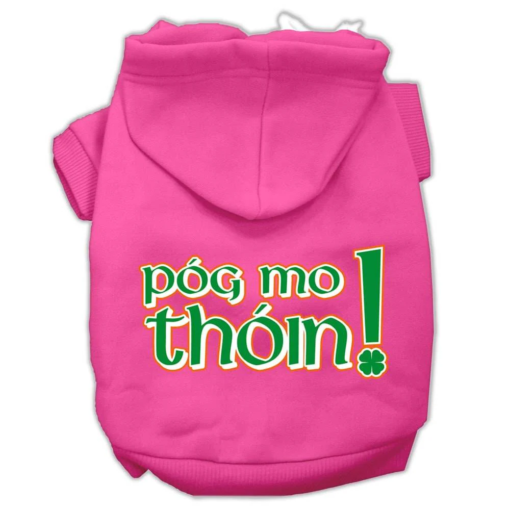 Pet Dog & Cat Hoodie Screen Printed, "Pog Mo Thoin!" - Image 8
