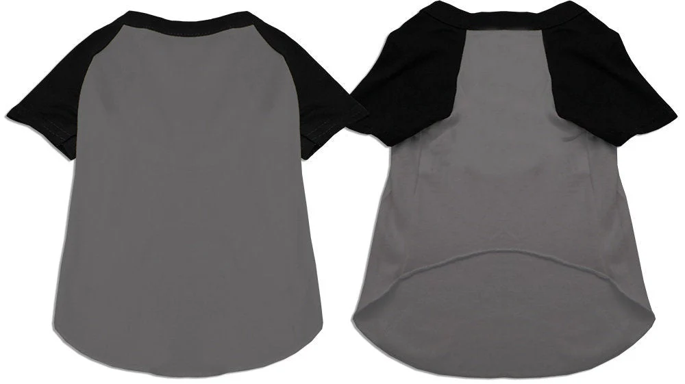 Pet Dog & Cat Raglan Baseball Shirt Blank, Plain - Image 7