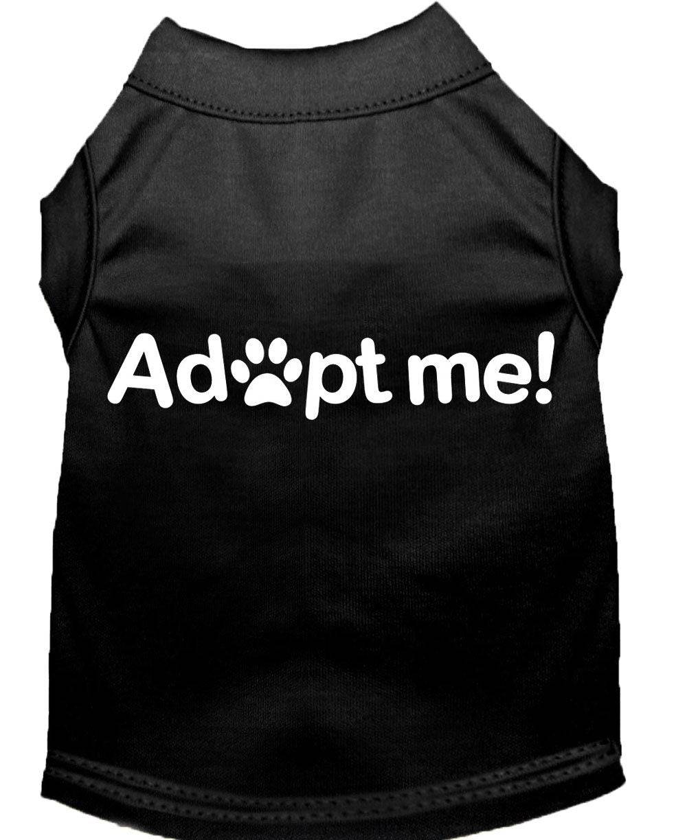 Pet Dog & Cat Shirt Screen Printed, "Adopt Me" - Image 4