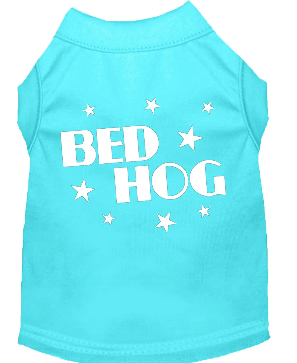 Pet Dog & Cat Shirt Screen Printed, "Bed Hog" - Image 7