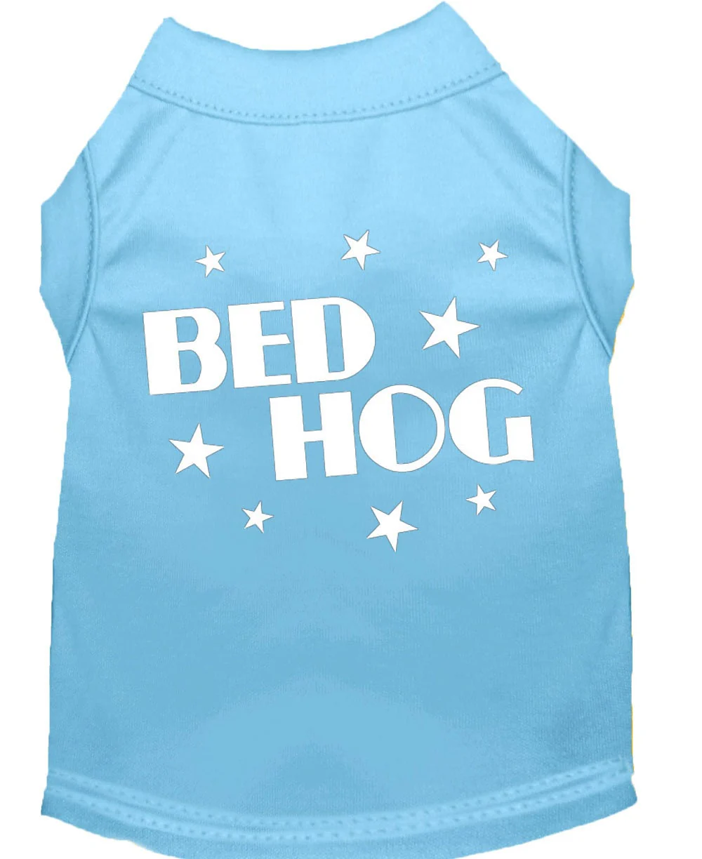Pet Dog & Cat Shirt Screen Printed, "Bed Hog" - Image 8