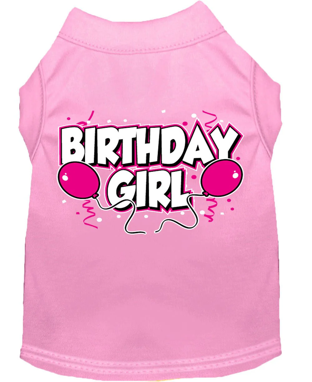 Pet Dog & Cat Shirt Screen Printed, "Birthday Girl" - Image 7