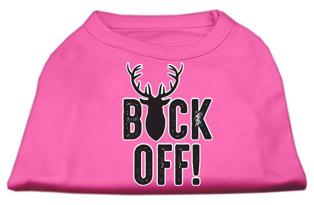 Pet Dog & Cat Shirt Screen Printed, "Buck Off" - Image 8