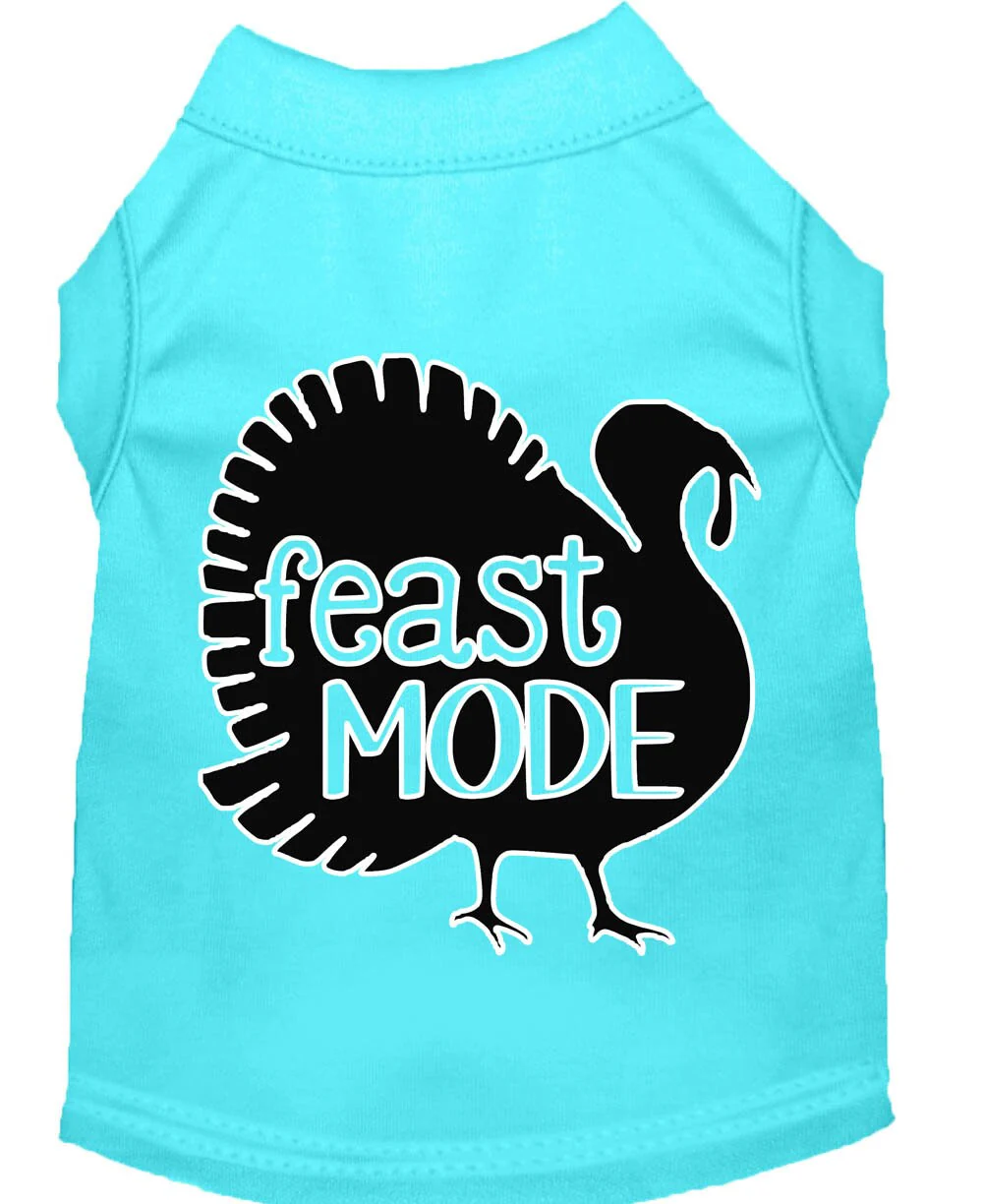 Pet Dog & Cat Shirt Screen Printed, "Feast Mode" - Image 10