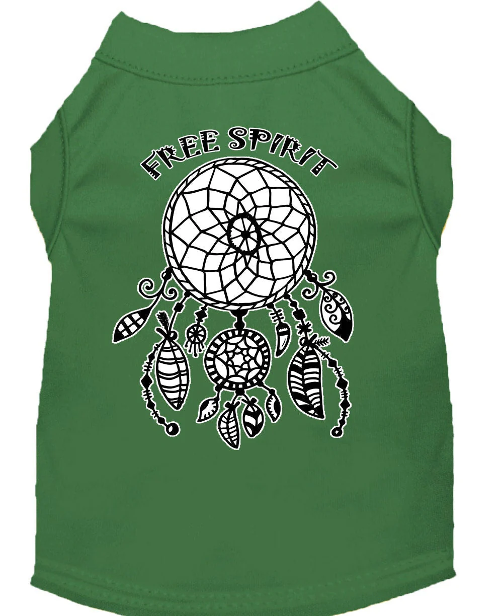 Pet Dog & Cat Shirt Screen Printed, "Free Spirit" - Image 10