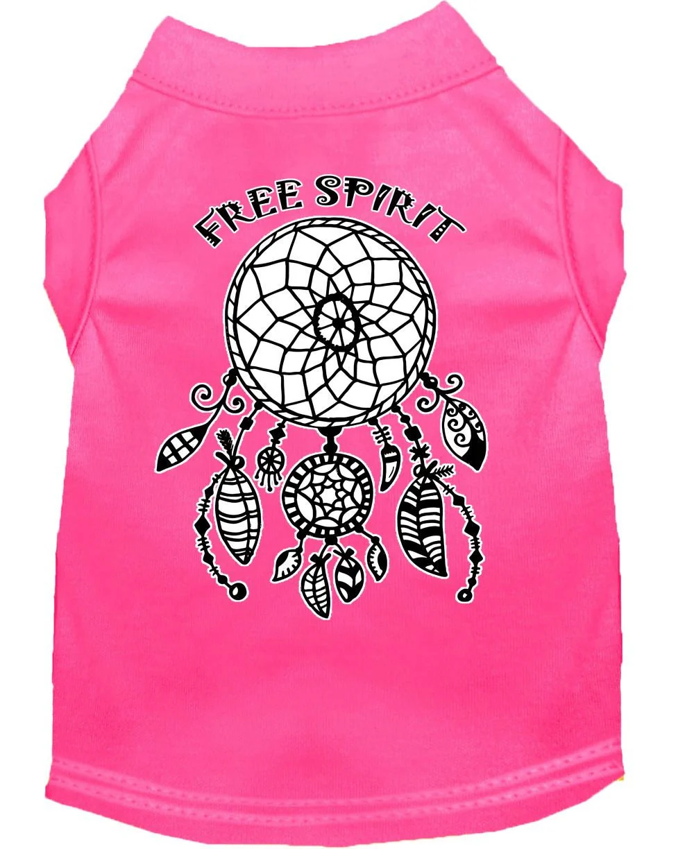 Pet Dog & Cat Shirt Screen Printed, "Free Spirit" - Image 3