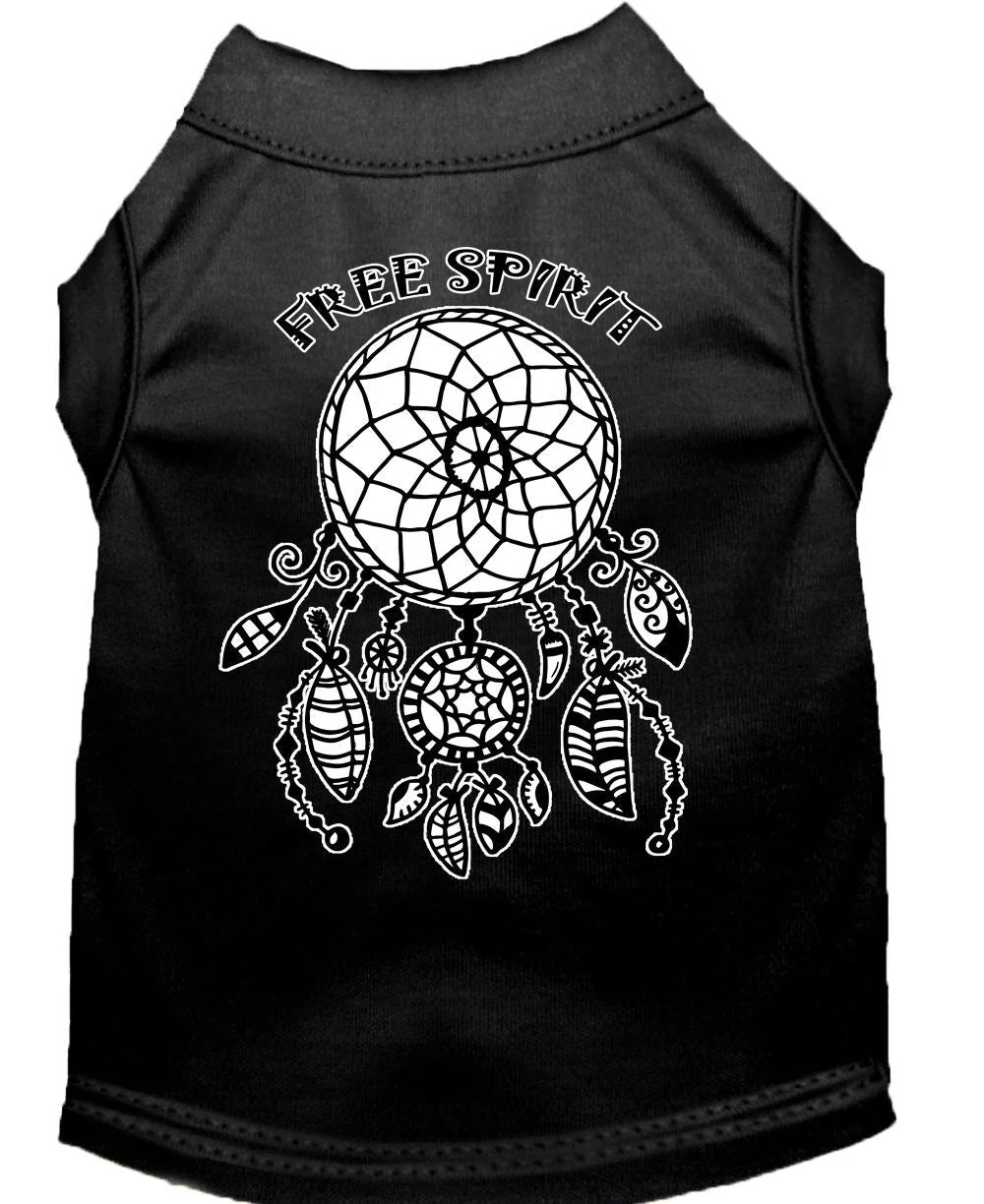 Pet Dog & Cat Shirt Screen Printed, "Free Spirit" - Image 4