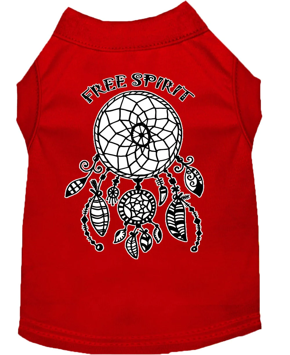 Pet Dog & Cat Shirt Screen Printed, "Free Spirit" - Image 7