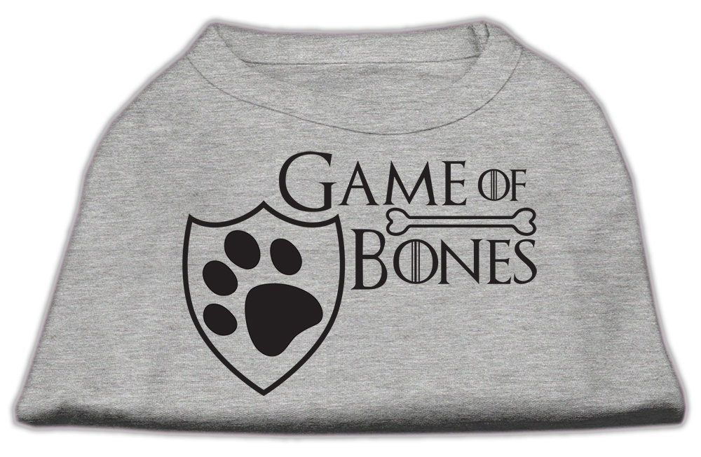 Pet Dog & Cat Shirt Screen Printed, "Game of Bones" - Image 9