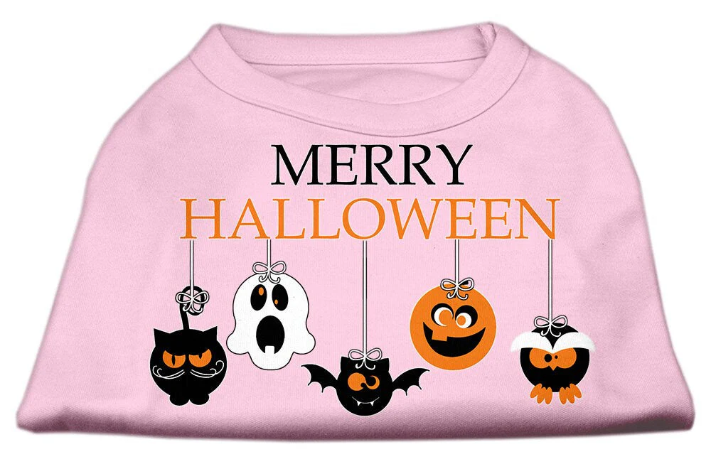 Pet Dog & Cat Shirt Screen Printed, "Merry Halloween" - Image 10