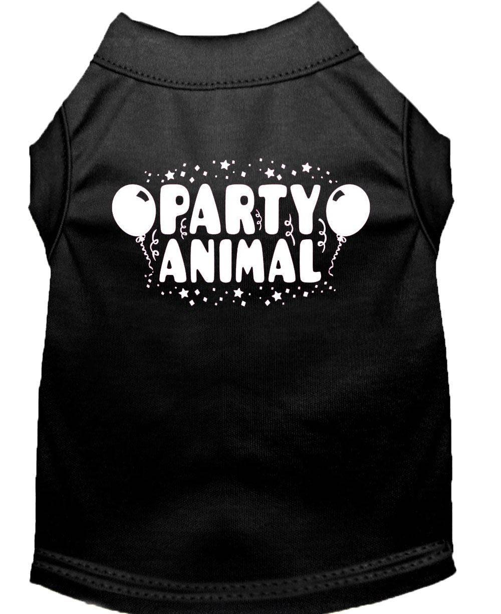 Pet Dog & Cat Shirt Screen Printed, "Party Animal" - Image 8