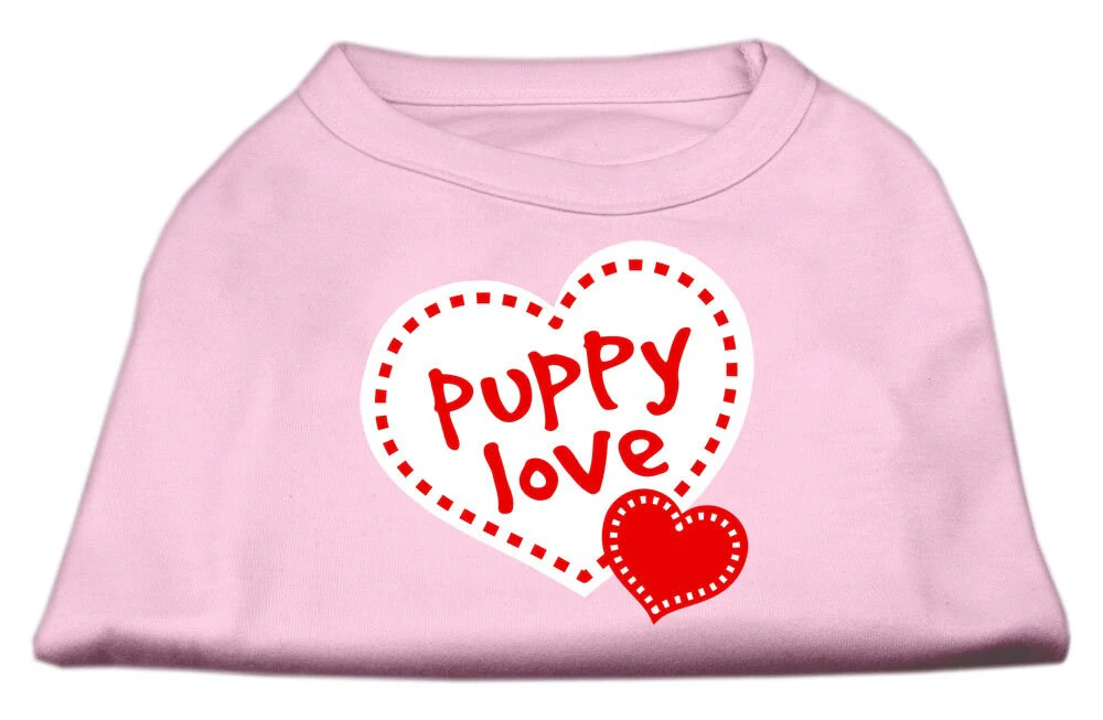 Pet Dog & Cat Shirt Screen Printed, "Puppy Love" - Image 10