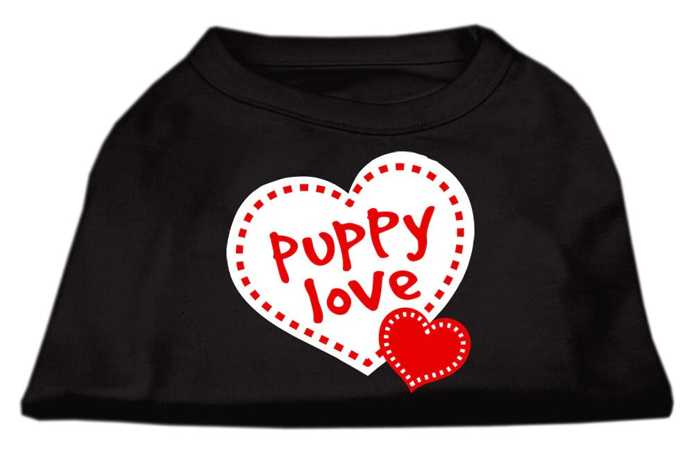 Pet Dog & Cat Shirt Screen Printed, "Puppy Love" - Image 7