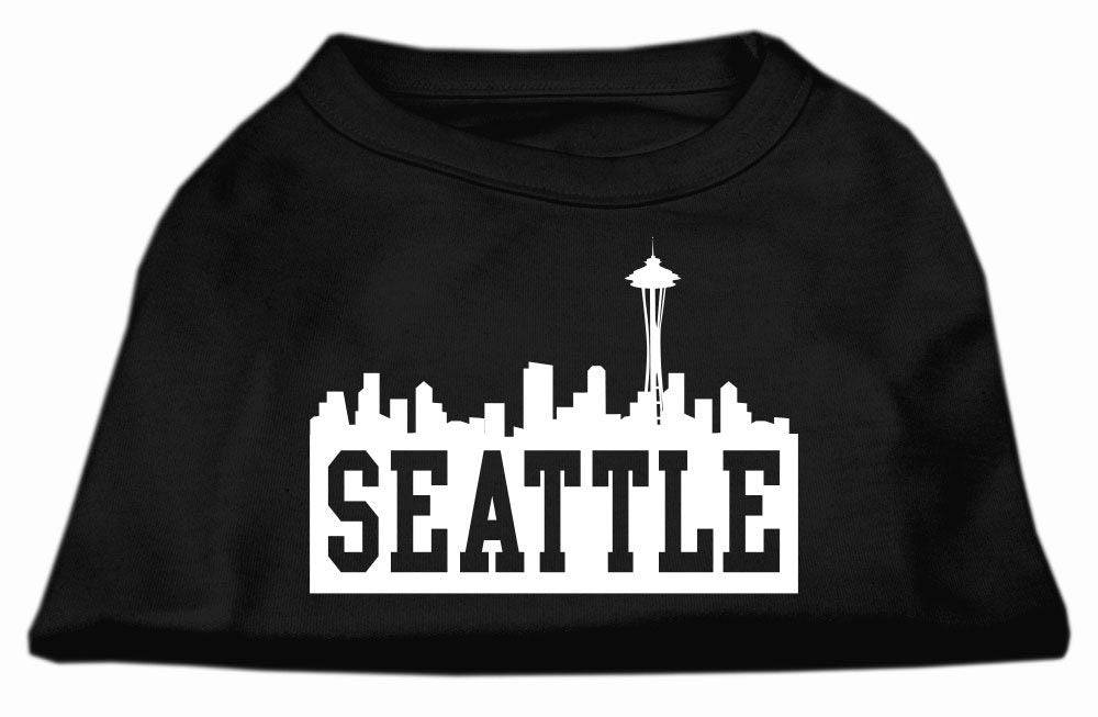 Pet Dog & Cat Shirt Screen Printed, "Seattle Skyline" - Image 7