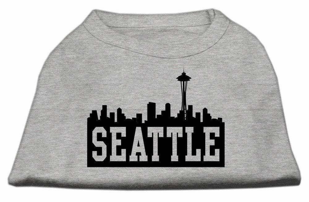 Pet Dog & Cat Shirt Screen Printed, "Seattle Skyline" - Image 8