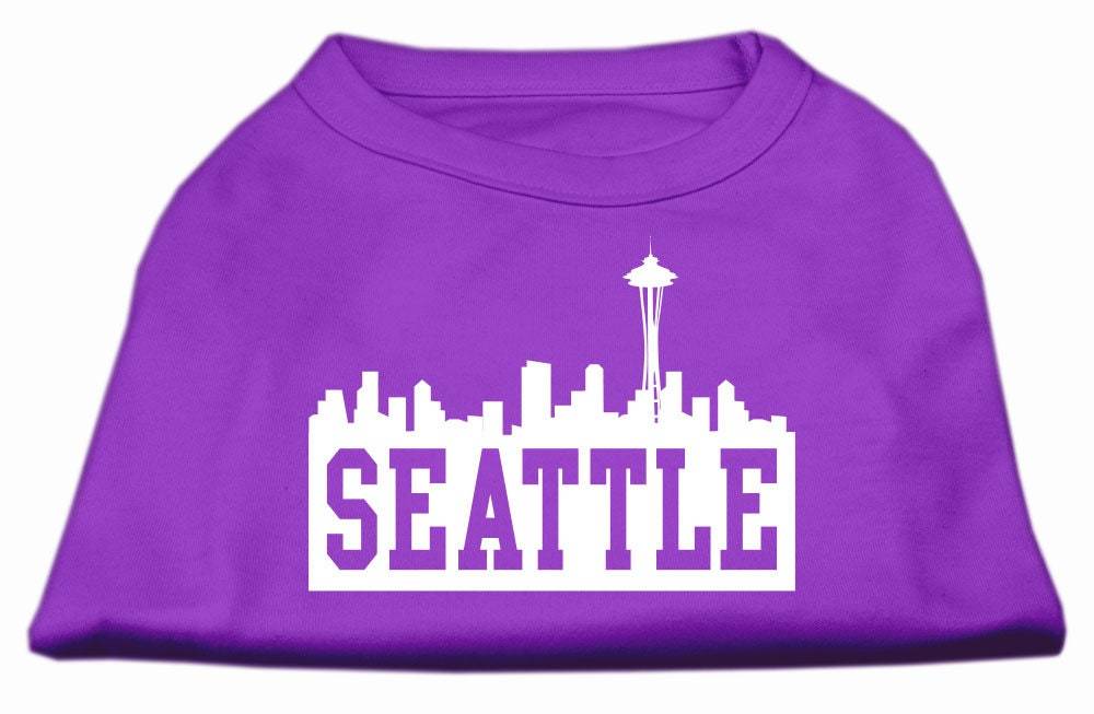 Pet Dog & Cat Shirt Screen Printed, "Seattle Skyline" - Image 9