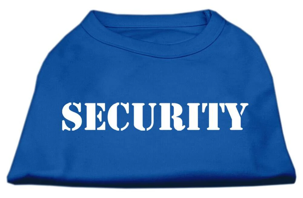 Pet Dog & Cat Shirt Screen Printed, "Security" - Image 10