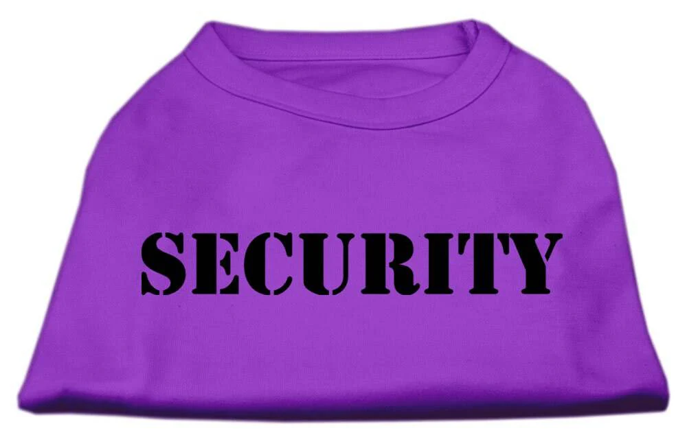 Pet Dog & Cat Shirt Screen Printed, "Security" - Image 6