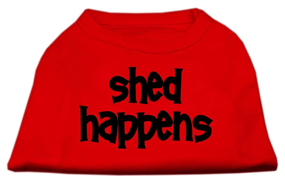 Pet Dog & Cat Shirt Screen Printed, "Shed Happens" - Image 10