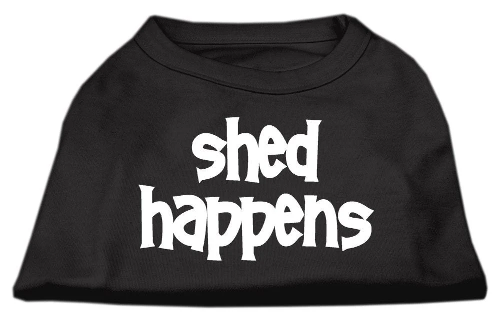 Pet Dog & Cat Shirt Screen Printed, "Shed Happens" - Image 7