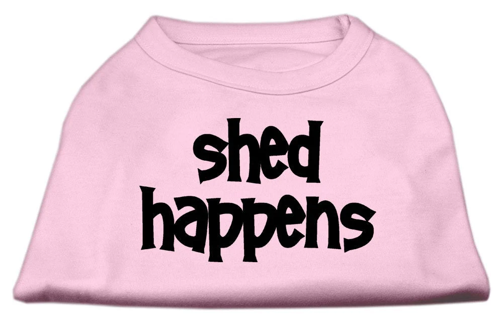 Pet Dog & Cat Shirt Screen Printed, "Shed Happens" - Image 8