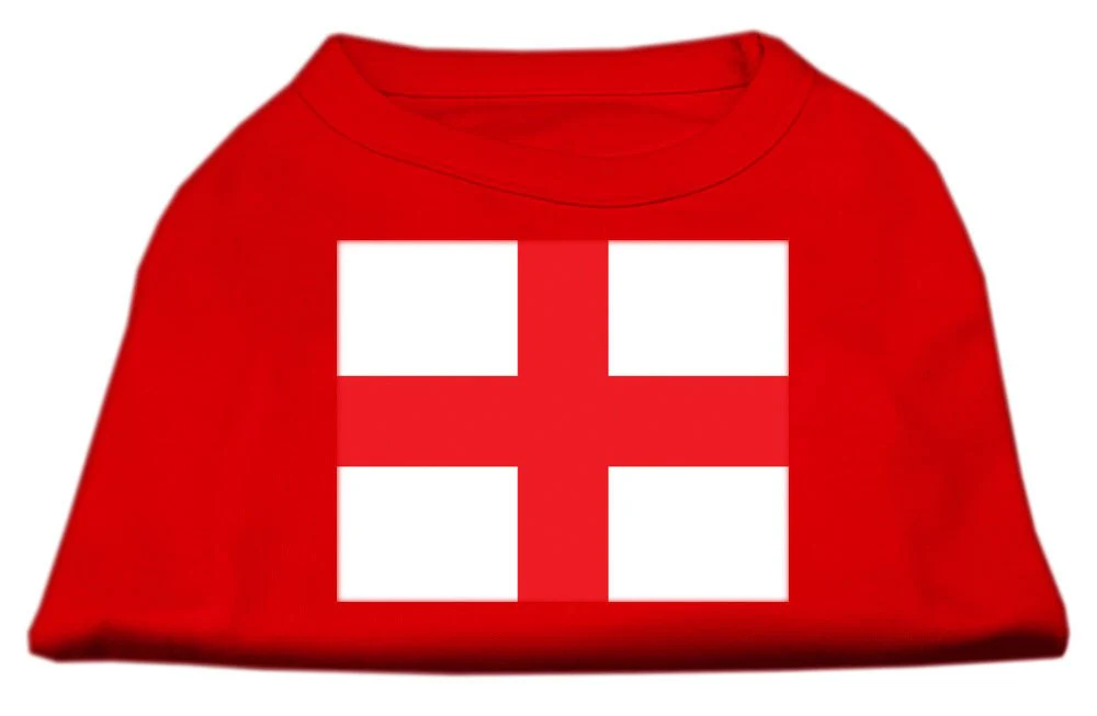 Pet Dog & Cat Shirt Screen Printed, "St. George's Cross" - Image 4